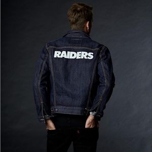 raiders levi's jacket
